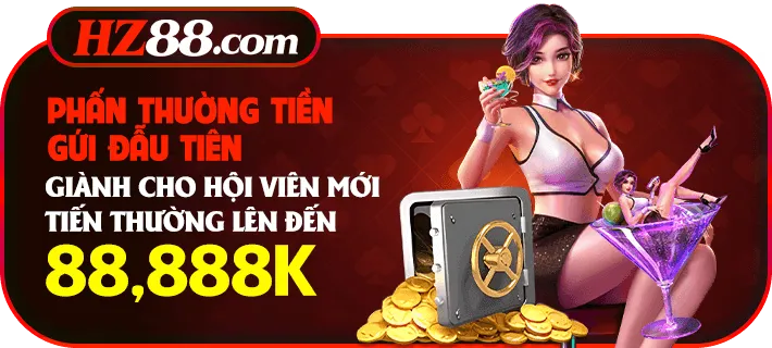 Nạp đầu tại HZ88 tặng đến 88.888k